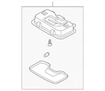 Genuine Kia Dome Lamp Assembly 92850 2T000UP. Fixed Price $56.69.