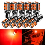 10X Auto T10 168 194 Led Inner Tail Light Bulbs Red 158 192 2825 W5W Canbus Usa. Fixed Price $14.24.