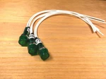 3 Bbt 12 Vdc Waterproof Green Led Hi Profile Indicator Lights. Fixed Price $13.95.