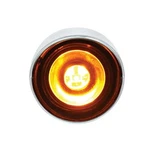 United Pacific 3 High Power Led 1" Clearance/marker Light W/ Visor - Amber Le.... Fixed Price $32.55.