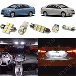 6X White Led Lights Interior Package Kit For 2007-2012 Toyota Yaris Sedan TY1W. Fixed Price $11.82.