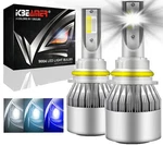 Icbeamer 9004/HB1 Leds: 3 In Tones, 50W, 2 Pcs Car Light Set - Waterproof. Fixed Price $32.99.