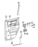 Genuine Mopar Map Pocket Lamp 68367049AC. Fixed Price $32.64.