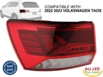Led Tail Lamps For 2022 2023 Volkswagen Taos Outer Driver Left Side 2GJ945095A. Fixed Price $141.58.