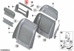 Genuine Bmw Hybrid X5 X6 7L F01 F02 Led Light Insert Comfort Seat 52109180209. Fixed Price $89.51.