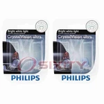 2 Pc Philips License Plate Light Bulbs For Mitsubishi 3000GT Diamante Ji. Fixed Price $26.14.