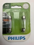 Philips 6411LLB2 Longerlife Dome Lamp Light Bulb - Pack. Fixed Price $8.09.
