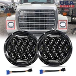 Pair Round 7"INCH Led Projector Headlight Ford LN7000 LN8000 LN9000 Trucks. Fixed Price $41.78.