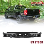 Steel Rear Step Bumper For 2007-2018 Chevy Silverado 1500 W/ D-rings Led Lights. Fixed Price $356.99.