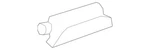 Genuine Mercedes-benz Interior Lamp 000-906-13-35-9051. Fixed Price $17.40.