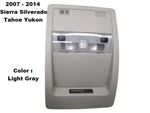 15862412 07 To 14 Silverado Tahoe Yukon Overhead Roof Console Map Reading Light. Fixed Price $71.10.