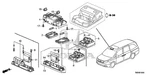 Genuine Honda Clip Map Light 91560-TK8-A01. Fixed Price $6.75.