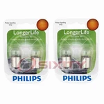 2 Pc Philips License Plate Light Bulbs For Edsel Corsair Ranger Villager Je. Fixed Price $11.71.