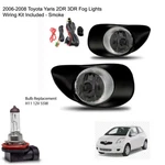2006-2008 Toyota Yaris 2DR 3DR Smoke Fog Lights Wiring Kit Included & Bulb. Fixed Price $41.89.