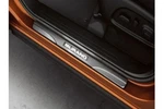 Genuine Nissan Illuminated Kick Plates 999G6-C2300. Fixed Price $248.00.