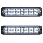 Pack Of 2 Aluminum Housing Clear Lens White Led Reverse Backup Running Traile.... Fixed Price $32.58.