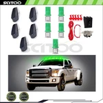 5X Smoke Cab Marker Light Lens T10 5-5050-SMD-GREEN Led Bulbs + Wiring Ford. Fixed Price $28.35.