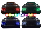 Color Chasing Led Headlight Flow Halo Kit For Gmc Canyon 04-12. Fixed Price $208.60.