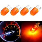 4X Orange/yellow T10 Wedge Halogen W5W 168 194 2825 175 Led Interior Light Bulbs. Fixed Price $8.99.