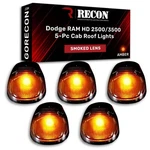 Recon 264145BK Led Cab Roof Light Kit Smoked/amber For 99-02 Ram Hd. Fixed Price $159.95.