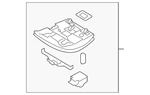 Genuine Volvo 2011-2014 S80 S60 XC70 XC60 Map Lamp Assembly 39823155. Fixed Price $241.94.