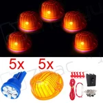 5PCS Round 9069A Top 12V Led Light Cab Marker Amber + T10 Harness For Chevy/gmc. Fixed Price $15.71.