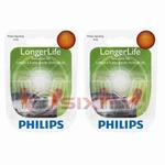 2 Pc Philips Front Side Marker Light Bulbs For Oldsmobile Cutlass Supreme Oq. Fixed Price $15.08.