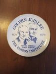 The Golden Jubilee 1929-1979 Henry Ford Thomas Edison Institute Collector Plate. Fixed Price $8.06.