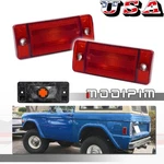 Fit 1970 1971 1972 Ford Pickup Truck Rear Marker Light Lens Housings Set Kit. Fixed Price $19.99.