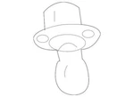 Genuine Ford Map Lamp Bulb 96FZ-13466-AA. Fixed Price $6.47.