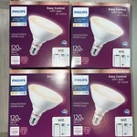 Philips Tunable White 120W Dimmable Smart Wi-fi Wiz Light Bulbs Lot Of 4 Pcs. Fixed Price $37.99.