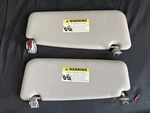 Bmw Oem E60 E61 525 528 530 535 550 M5 Front L And Side Sun Visor Set 04-10. Fixed Price $39.99.