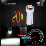 20PCS White T5 74 73 2835 2SMD Instrument Gauge Dash Indicator Led Light Bulbs. Fixed Price $8.83.