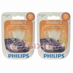 2 Pc Philips Front Side Marker Light Bulbs For Chevrolet Beretta Caprice Wo. Fixed Price $11.57.