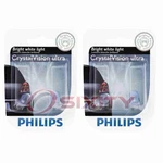 2 Pc Philips Inner Tail Light Bulbs For Honda Accord Civic Crx Odyssey Th. Fixed Price $26.14.