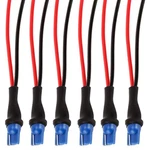 Blyilyb 6-PACK T10 Male Socket Extended Wire Connector Plug W5W. Fixed Price $12.62.