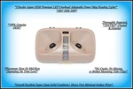 07 09 Chrysler Aspen Oem Led Dome Map Light Beige Adjustable Tested Premium. Fixed Price $59.95.