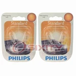 2 Pc Philips License Plate Light Bulbs For Chevrolet Caprice Cavalier. Fixed Price $11.57.