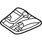Genuine Mercedes-benz Oe Interior Lamp 208-820-70-01-7D05. Fixed Price $505.31.