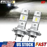 Auxito H7 Led Headlight Kit High Low Beam Bulb Bright White 6000K Fanless Canbus. Fixed Price $23.74.
