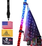 5FT Spiral Led Whip Light Chasing Rgb Fat W/ Spring Base For Sand Rail Race. Fixed Price $72.19.