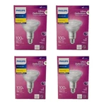 Philips Dimmable Led Bulb PAR30L, 100W, 1050 Lumens, 3000K, Pack Of 4. Fixed Price $19.99.