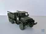 Pre-order, M35A2 2.5-TON Cargo Truck 1/35 Pro-built Us Army Deuce And Half. Fixed Price $350.00.