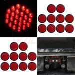 20- 24LED Stop Turn Tail Brake Light 4" Round Red High Low Brightness Flush Mout. Fixed Price $62.08.