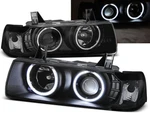 Headlights For Bmw Series E36 Coupe Cabrio 1991-1999 VR-1194 Angel Eyes Ccfl. Fixed Price $293.18.