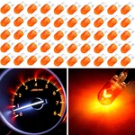 50PCS Amber T10 168 194 Halogen Bulb Glove Box Instrument Cluster Panel Lights. Fixed Price $9.99.