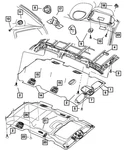 Genuine Mopar Grab Handle Right SH74BD1AC. Fixed Price $25.18.