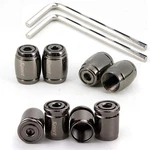 Dsycar 8 Pack Locking Tire Valve Caps, Anti Theft Design, With Rubber Ring,.... Fixed Price $26.17.