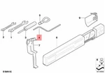 Genuine Bmw X5 Sunroof-crank Handle Emergency Tool Elect 63315A884A8. Fixed Price $40.75.