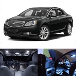 Led White Lights Interior License Kit For Buick Verano 2012-2017 (12 Pcs). Fixed Price $16.86.